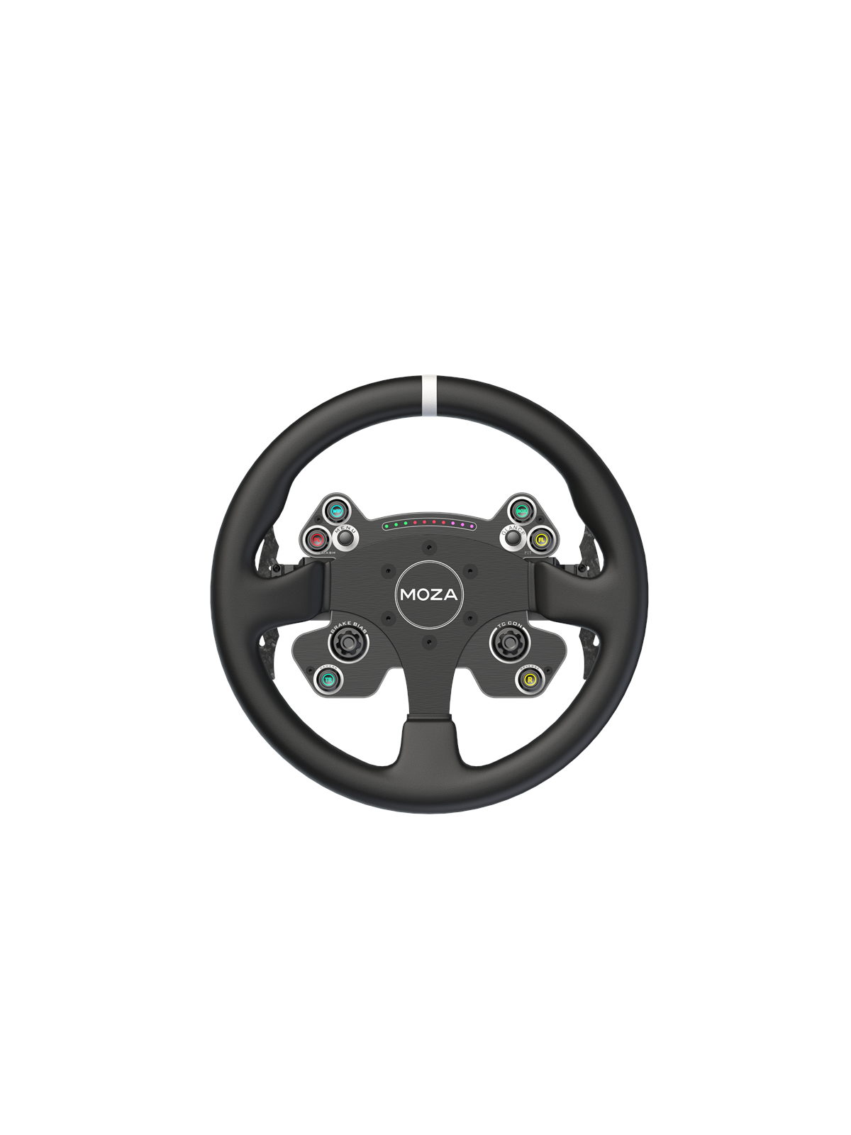Moza Racing CS V2P Steering Wheel - Leather (33 cm) - Wired Lenkrad - PC
