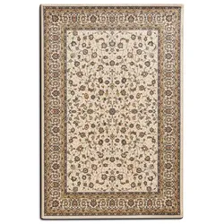 Webteppich Palladio 200 x 290 cm Mischgewebe Beige Creme