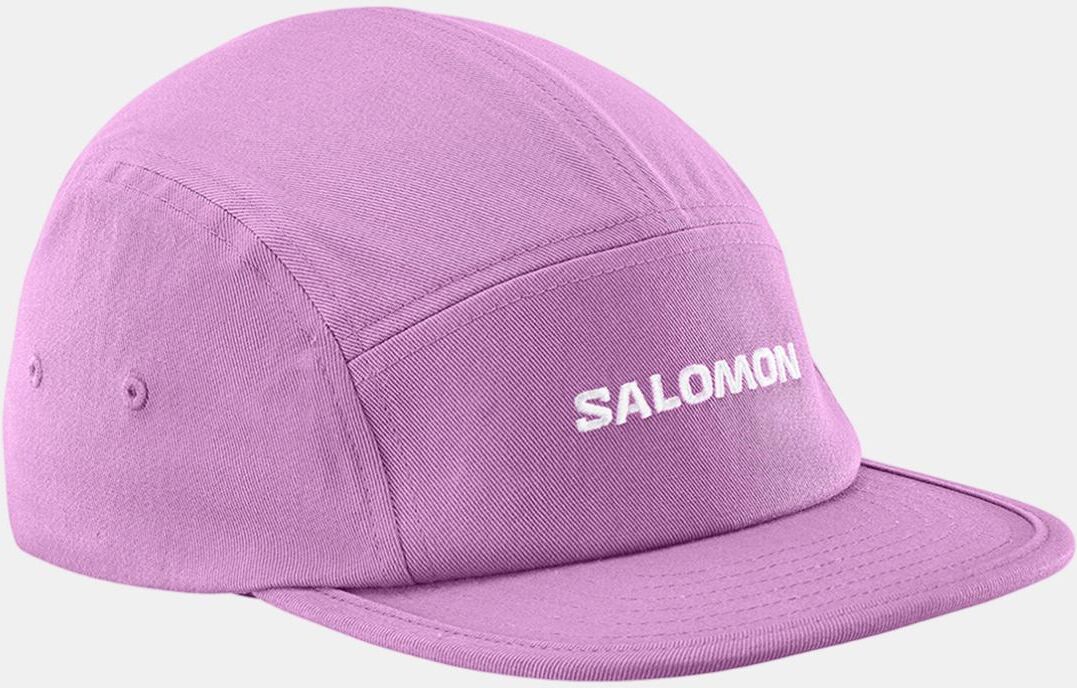 Salomon Gorra unisex LOGO 5 PANEL .  (S-M) Morado