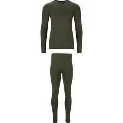 Whistler Pree Seamless Unterwäsche-Set Herren 1071 - black ink XXL