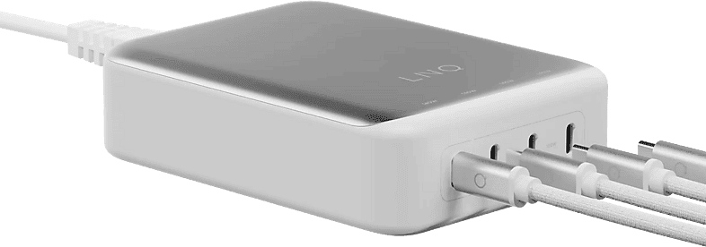 Cargador - Linq de escritorio ProCharge 240 W, Tecnología GaN2, Carga ultra rápida, Gris