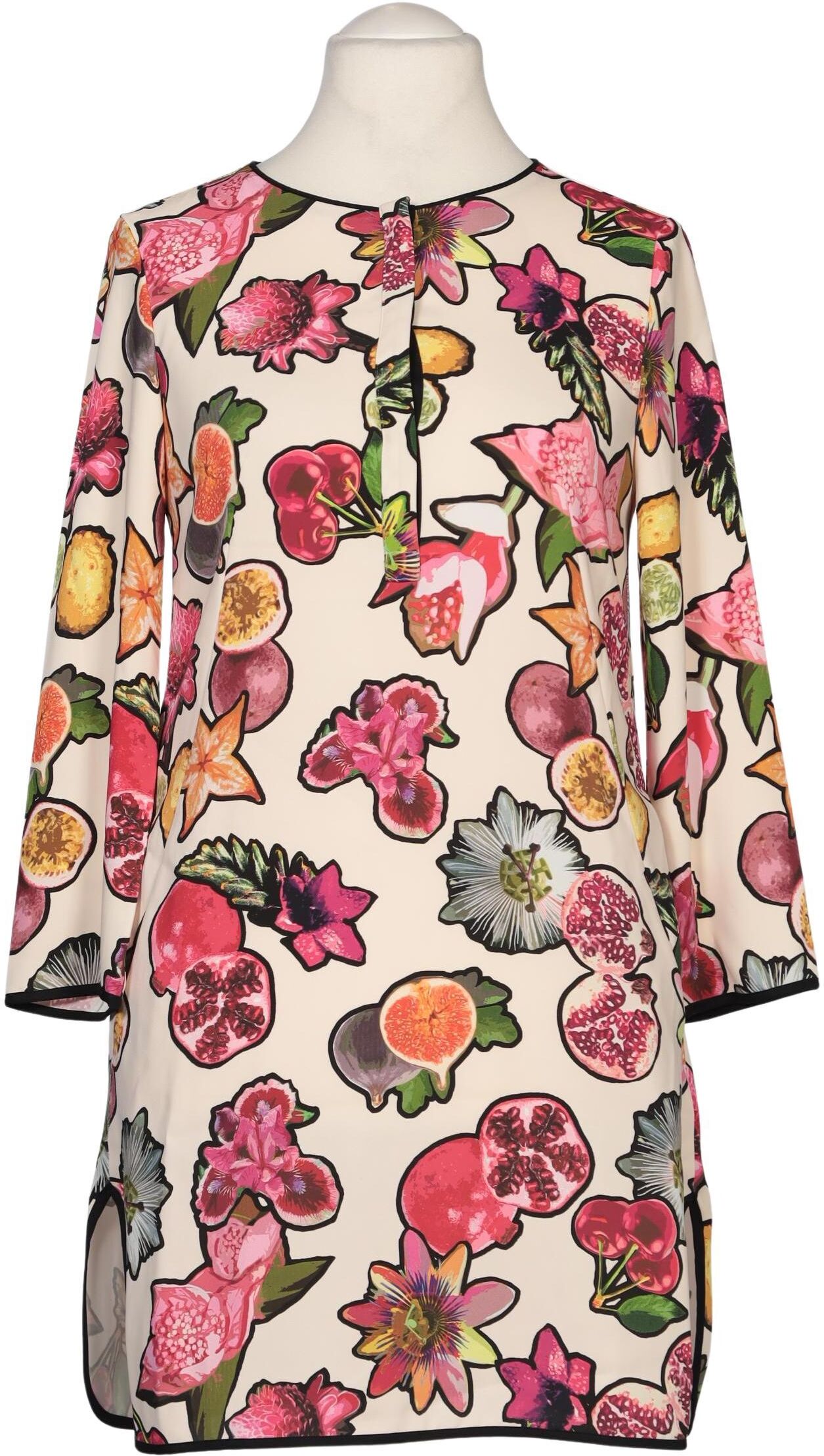 Cain Damen Kleid, Mehrfarbig, Gr. EU 38 (Marc Cain N3), Synthetik - Second Hand