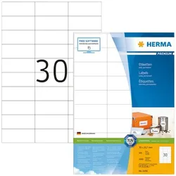 Herma 3000er-Pack Klebeetiketten »PREMIUM 4456« 70x29,7 mm weiß