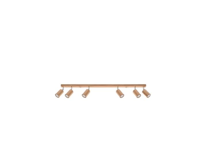 Design Deckenlampe „Zeke“ 6-Flammig, Eiche Sollux Lighting