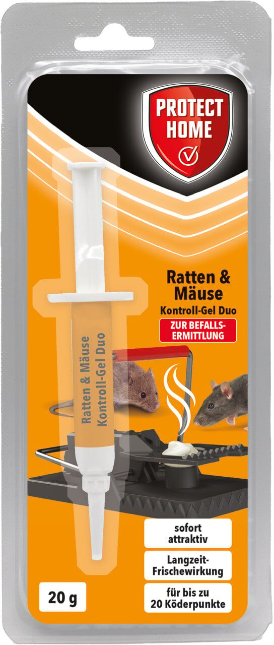 Protect Home Ratten & Mäuse Kontroll-Gel Duo 20 g