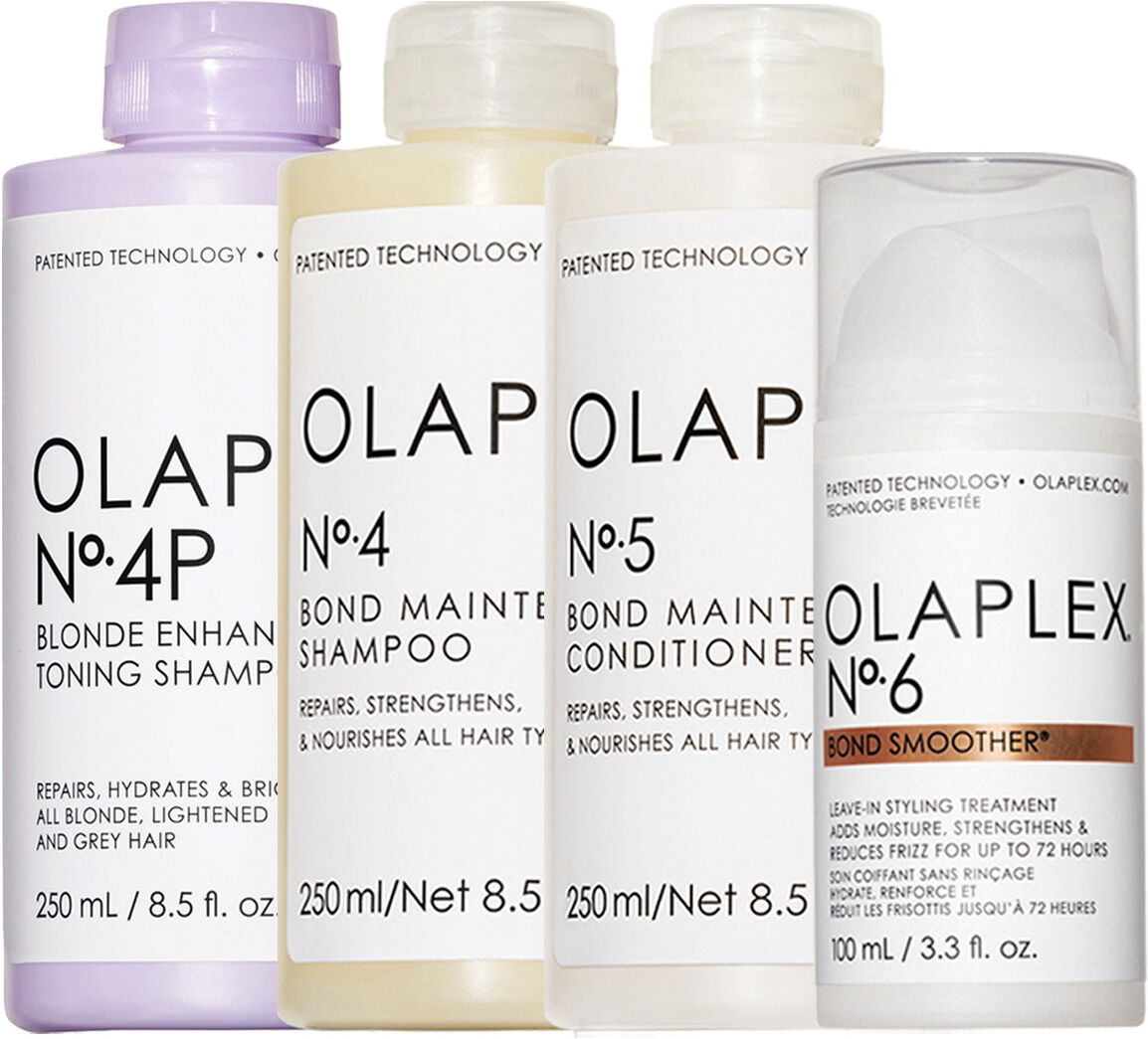 850ml Olaplex Blond Profi Care Set (No.4P 250ml + No.4 250ml + No.5 250ml + No.6 100 ml)