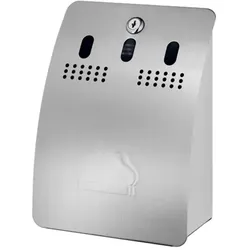 All Care Edelstahl Wandaschenbecher Wandmontage für Wandmontage