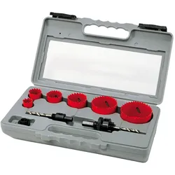 HM Müllner HSS-BI-Metall Lochsägen-Set - M3 - 9-teilig - 22-68mm