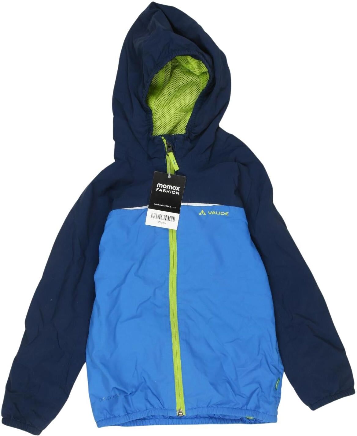 Vaude Mädchen Jacke oder Mantel, Blau, Gr. EU 140, kein / Etikett - Second Hand