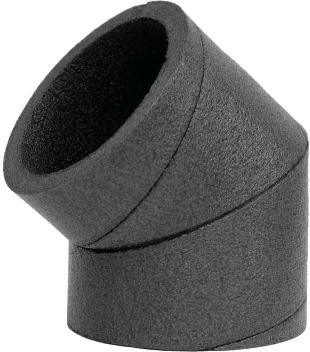 Wolf CWL Excellent ISO-Rohrbogen 2576012 45Grad, DN 125