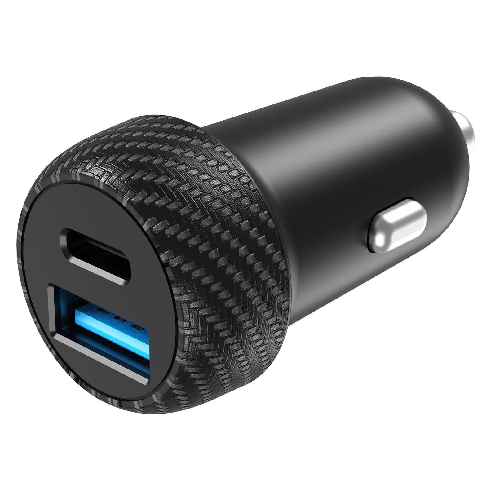 Celly Autoladegerät 1xUSB-C PD 1xUSB-A 45W (CC1USBC1USBA45W)