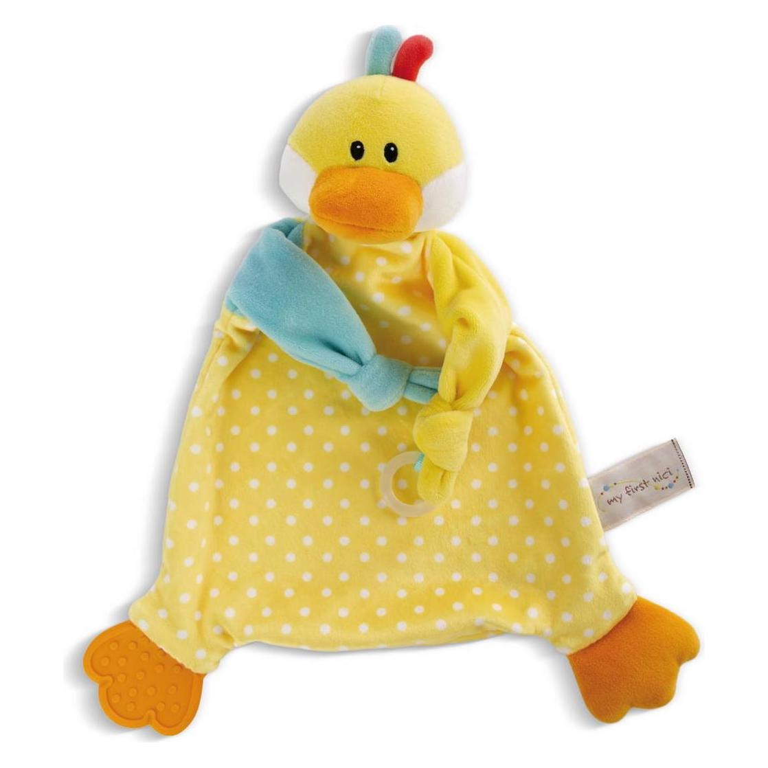 NICI Schmusetuch Ente (8 x 25 cm) (48890)
