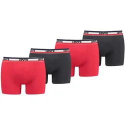 MEN SPRTSWR LOGO BOXER BRIEF ORG CO 4P ECOM Herren Boxershort Mehrfarbig
