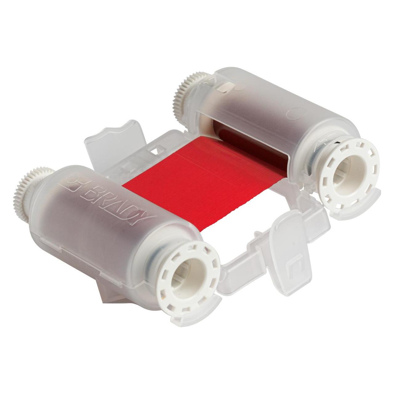 Brady M7-R10000-RD, Farbband, Harz, Rot, 50.00 mm x 45.72 m, f. BMP71 (50 mm) (M7-R10000-RD)
