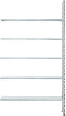 Fachbodenregal FBR 2200, Anbauregal, 1315 x 400 mm, 5 Böden