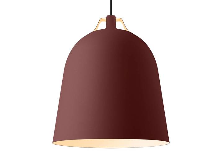 Eva Solo Hängeleuchte Clover, dimmbar, rot, für Wohn- / Esszimmer, Aluminium, Modern