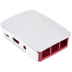 Raspberry Pi® SBC-Gehäuse Geeignet für: Raspberry Pi® B+, Raspberry Pi® 2 B, Raspberry Pi® 3 B, Raspberry Pi® 3 B+ Rot, Weiß SC0012