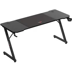Huzaro Hero 4.8, Gaming Tisch, Schwarz