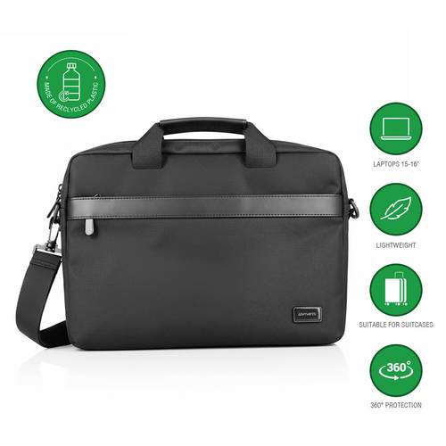 4Smarts Notebook Tasche Passend für maximal: 40,6cm (16") Schwarz