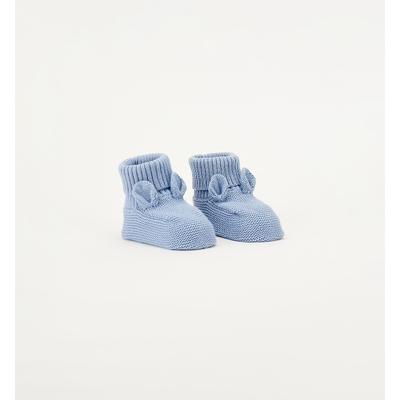Socken IDO "BABY BOY ACCESSORIES", Mädchen, Gr. TU, blau (light blau), Baumwolle, Socken Socken