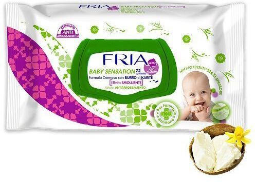 Fria Toallitas Emolientes Baby Sensation 72 unidades