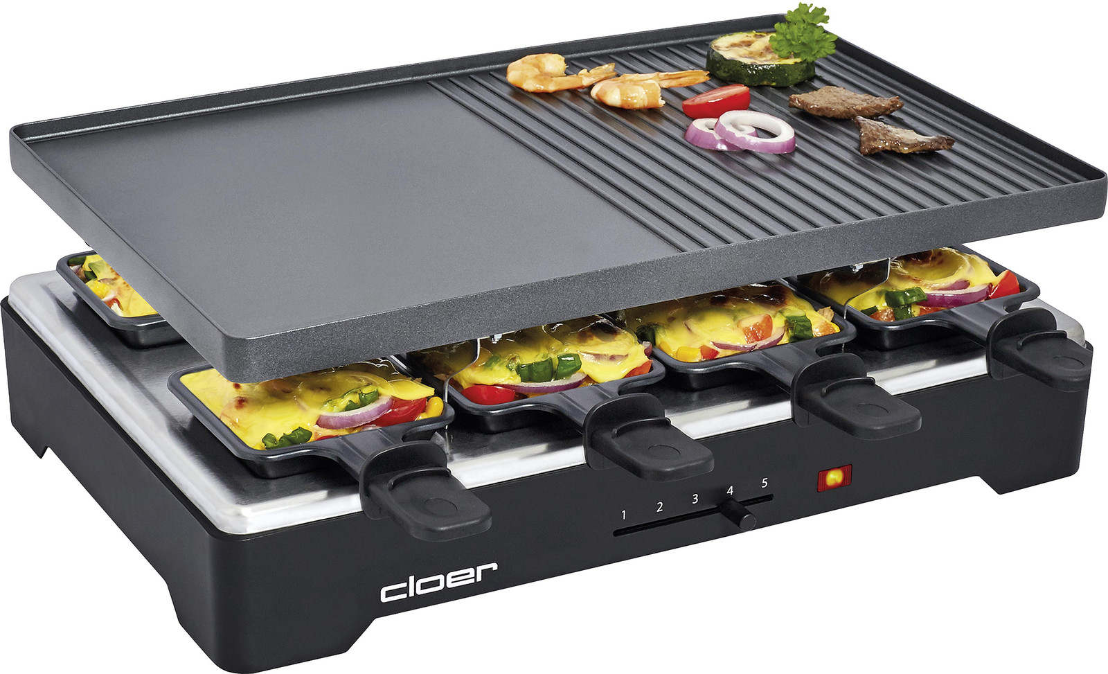 Cloer CLO 6446 Raclettegrill