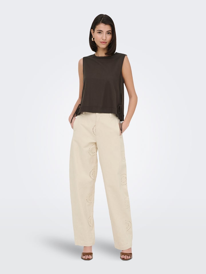 JDY Blusentop "Leslie" in Braun - XS