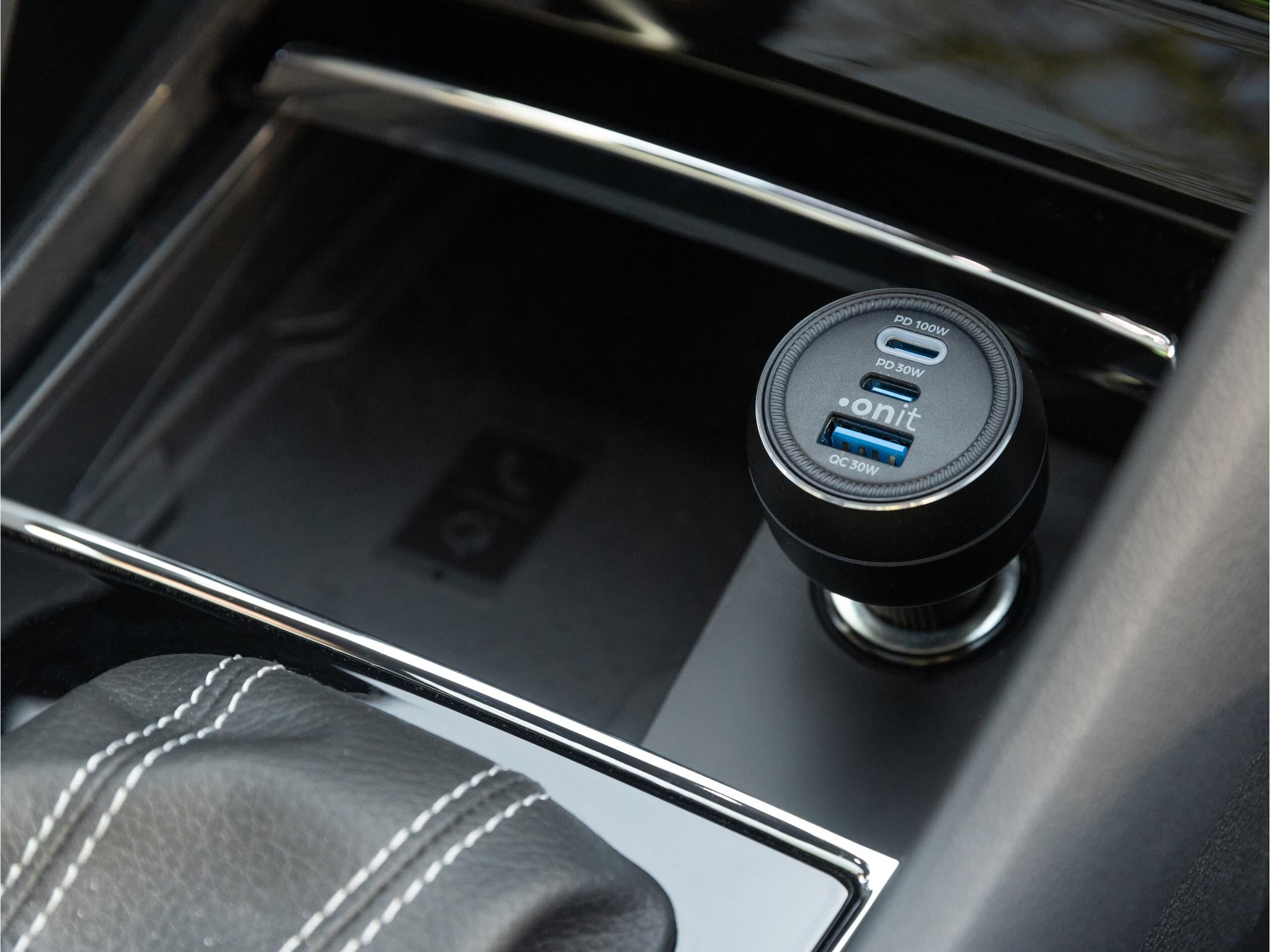 Auto-Adapter ONIT "Trial 130 W PD", schwarz, Adapter, Auto-Adapter schwarz Einheitsgröße
