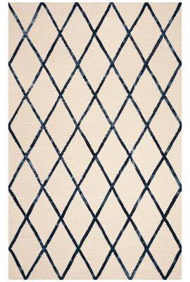 SAFAVIEH Handmade Blossom Lemma Modern Floral Wool Rug