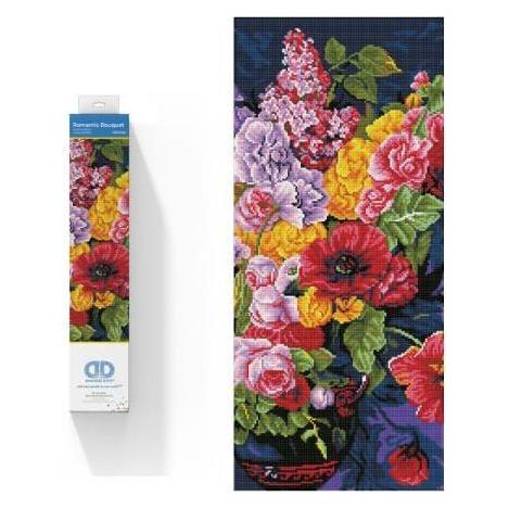 Diamond Dotz Diamond Stickerei Romantischer Strauss 40x80cm DD10046 (018-DD10046)