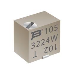 Bourns 3224W-1-504E Cermet-Trimmer abgedichtet linear 0.25 W 500 kΩ 4320 ° 4320 ° 1 St. Single