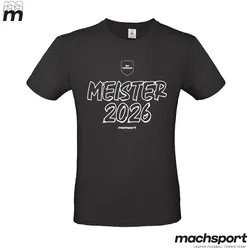 Meistershirt Dynamic schwarz - 128