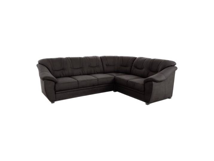 Polsteria Savona Ecksofa - Flachgewebe Euphoria 16 fango - ohne Funktion - rechts ohne Funktion Modern
