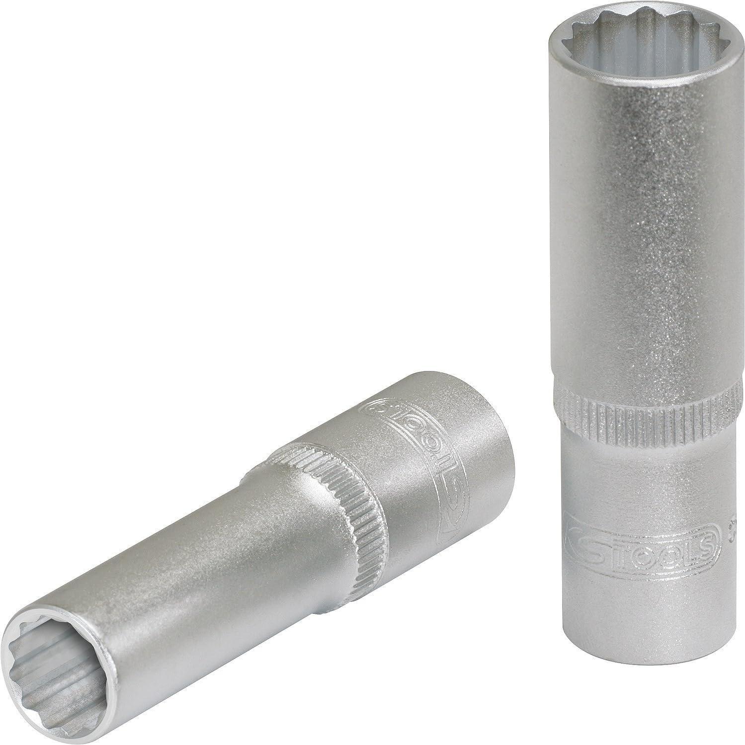 KS Tools 3/8 inch doelhoof met 12 kanten, lang, 5/8 inch