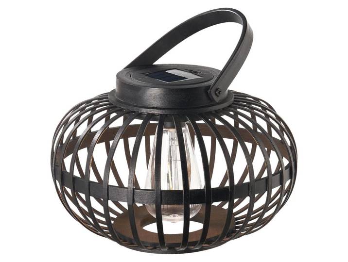 Pauleen Lanterne solaire Sunshine Bliss IP44 2700K 7lm noir