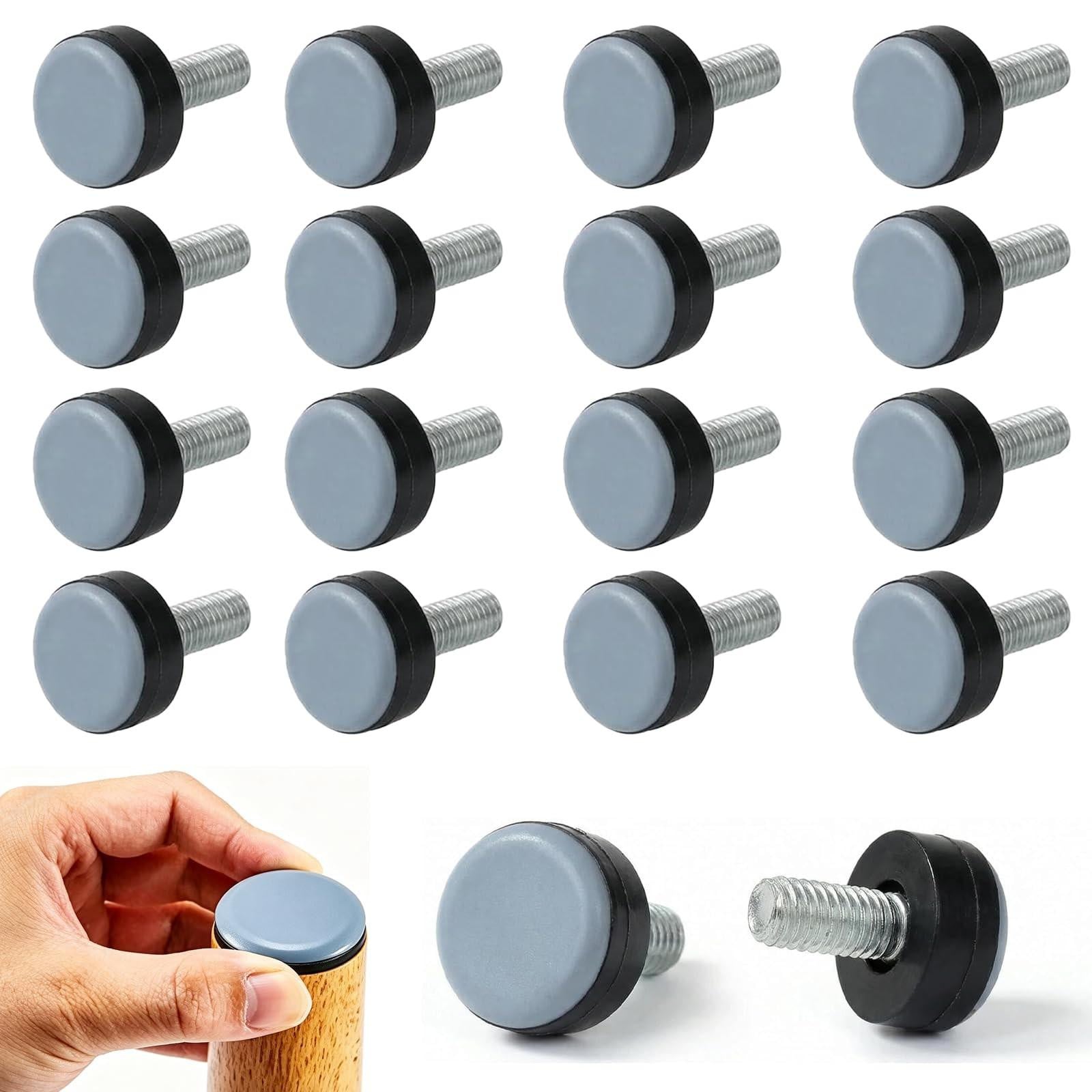 Set van 16 Schroefdraad Glijders voor Meubels