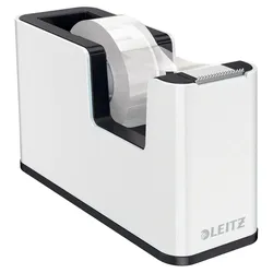 LEITZ WOW Duo Colour Tischabroller perlweiß/schwarz