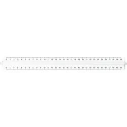 Baier & Schneider, Lineal, Lineal (30 cm, Kunststoff)
