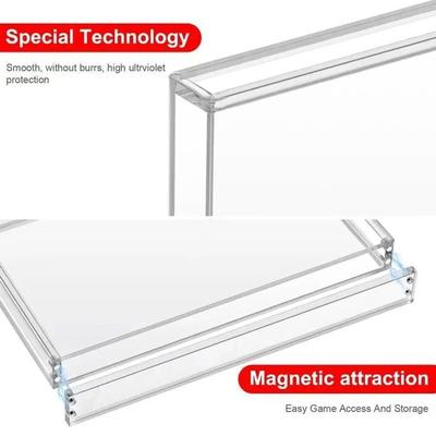 Switch 2 Magnetic Acrylic Game Card Display Case | High Transparency Dustproof Storage Box Switch 2 Magnetic Acrylic Game Card Display Case | High Transparency Dustproof Storage Box