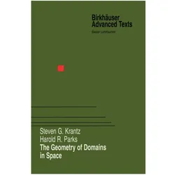 The Geometry of Domains in Space, Fachbücher von Steven G. Krantz, Harold R. Parks