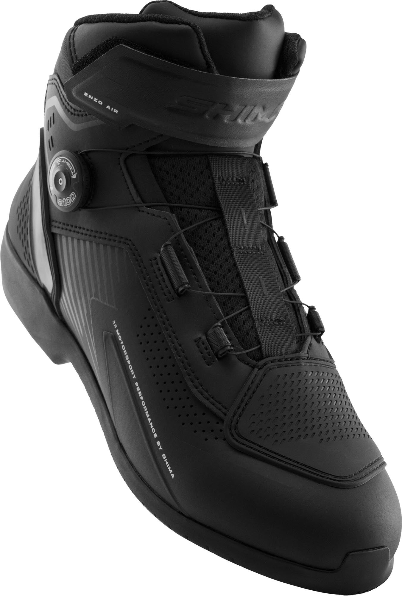 SHIMA Enzo Air Motorrad Stiefel ENZO-MEN-AIR-BLK-BLK-46