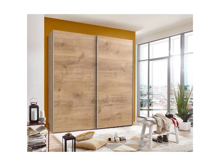 Schwebetürenschrank II 180 x 236cm Holz/Plankeneiche Dekor