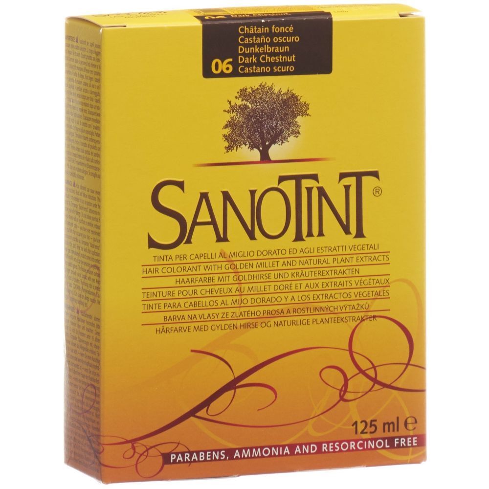 Sanotint Haarfarbe 06 dunkelbraun 125 ml Sonstige