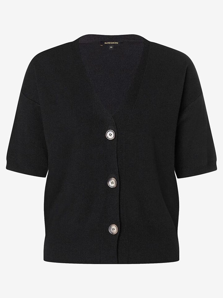 More & More Cardigan in Schwarz - 42