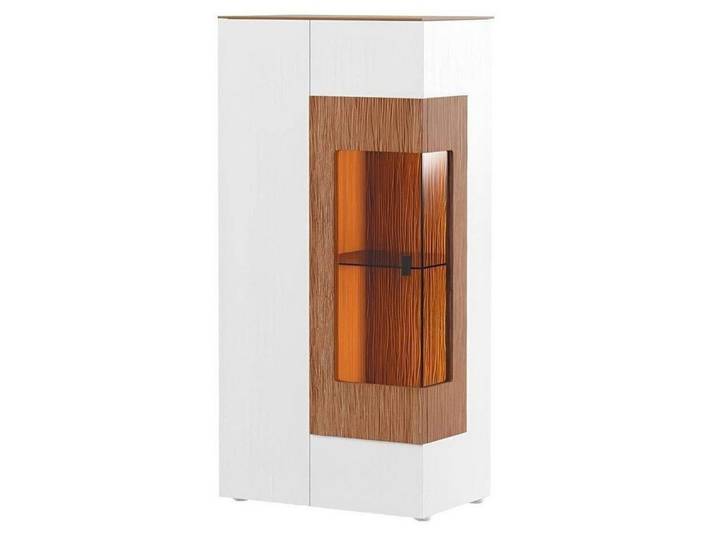 Xlmoebel Vitrine Moderne Glasvitrine mit Tür für stilvolle Wohnraumgestaltung (1-St., Vintrine 4062292182570) Hergestellt in Europa