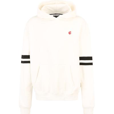 Kapuzensweatshirt ROCAWEAR "Rocawear Rocawear Moola Hoodies", Herren, Gr. XL, weiß (weiß, schwarz), 80% Baumwolle, 20% Polyester, bedruckt, Rundhals, Sweatshirts