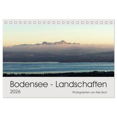 Bodensee - Landschaften (Tischkalender 2026 DIN A5 quer), CALVENDO Monatskalender