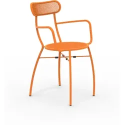 Ciao robuster Outdoorsessel mit Armlehne orange AR