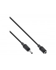 InLine DC Verlängerungskabel Stecker/Buchse 4,0x1,7mm 5m Schwarz (26805C)