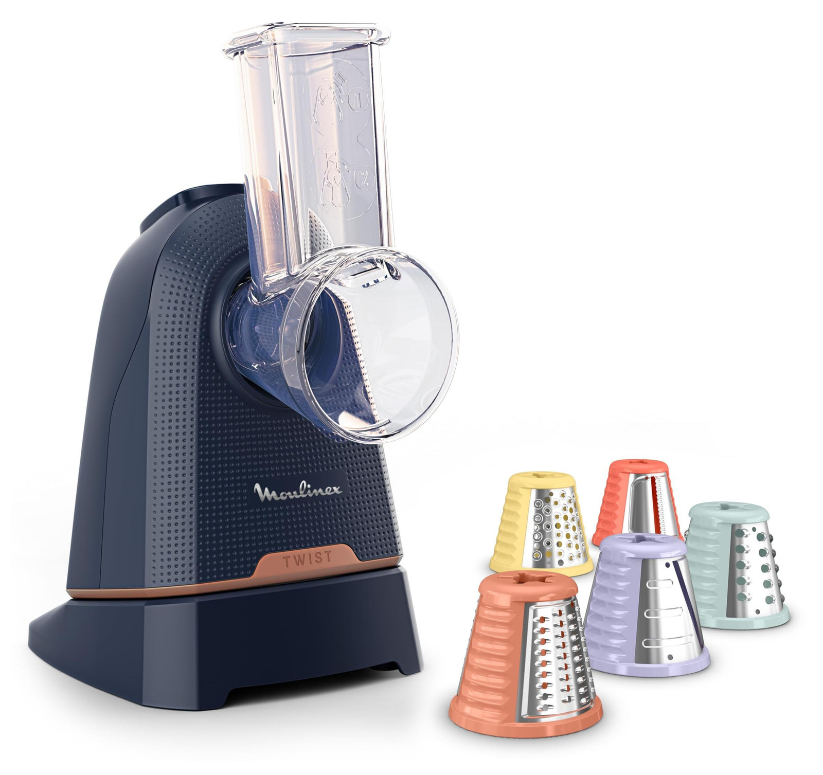 Moulinex Fresh Express Twist multifunctionele hakmolen met 5 functies